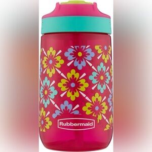 Rubbermaid Leakproof Sip 14oz. Pink Flowers